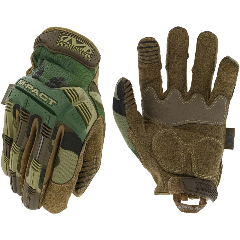 Gloves MECHANIX M-PACT Woodland Camo