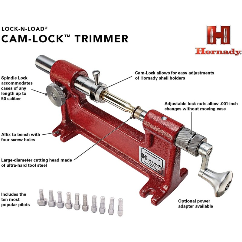 Hülsitrimmer Hornady Cam Lock