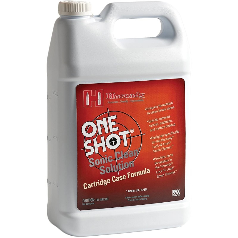 Hornady One Shot Sonic Cleaning Solution. 