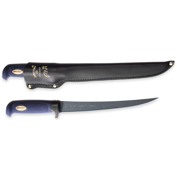 Filleting knife Marttiini Martef 9", leather sheath