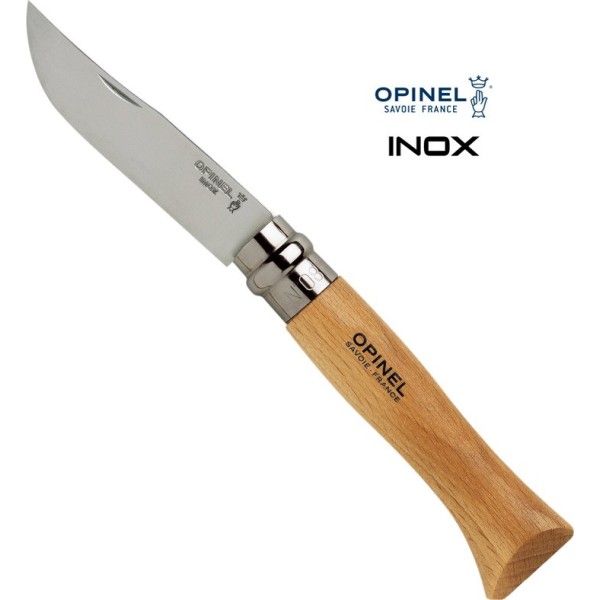 Knife OPINEL NO 8 Stainless Steel .