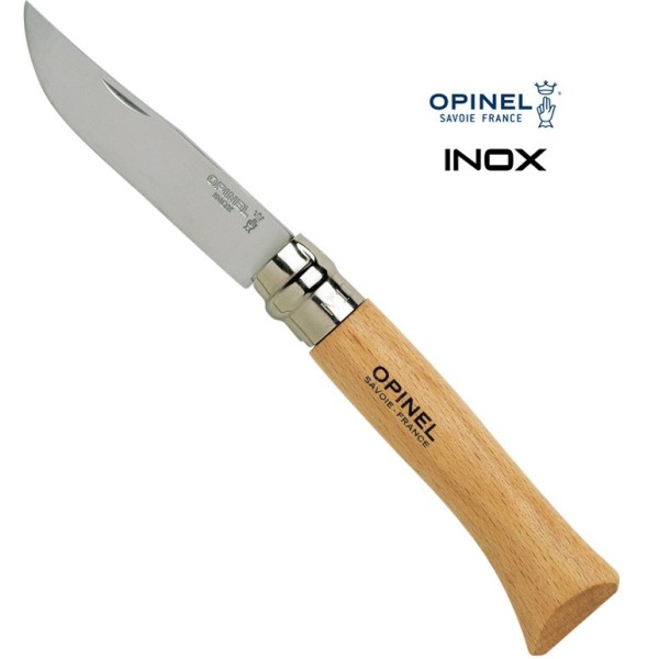 Knife OPINEL NO 10 Stainless Steel .